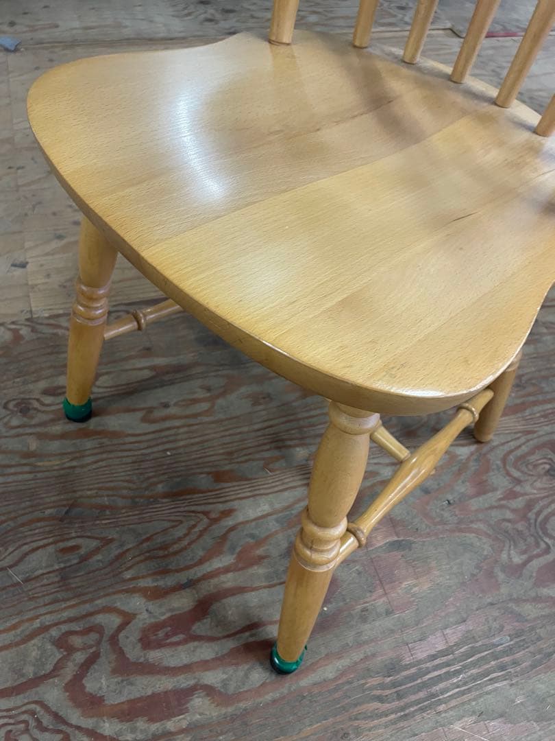 WINDS 太平家具　飛騨　木製　ダイニングチェア ウィンザーチェア　①