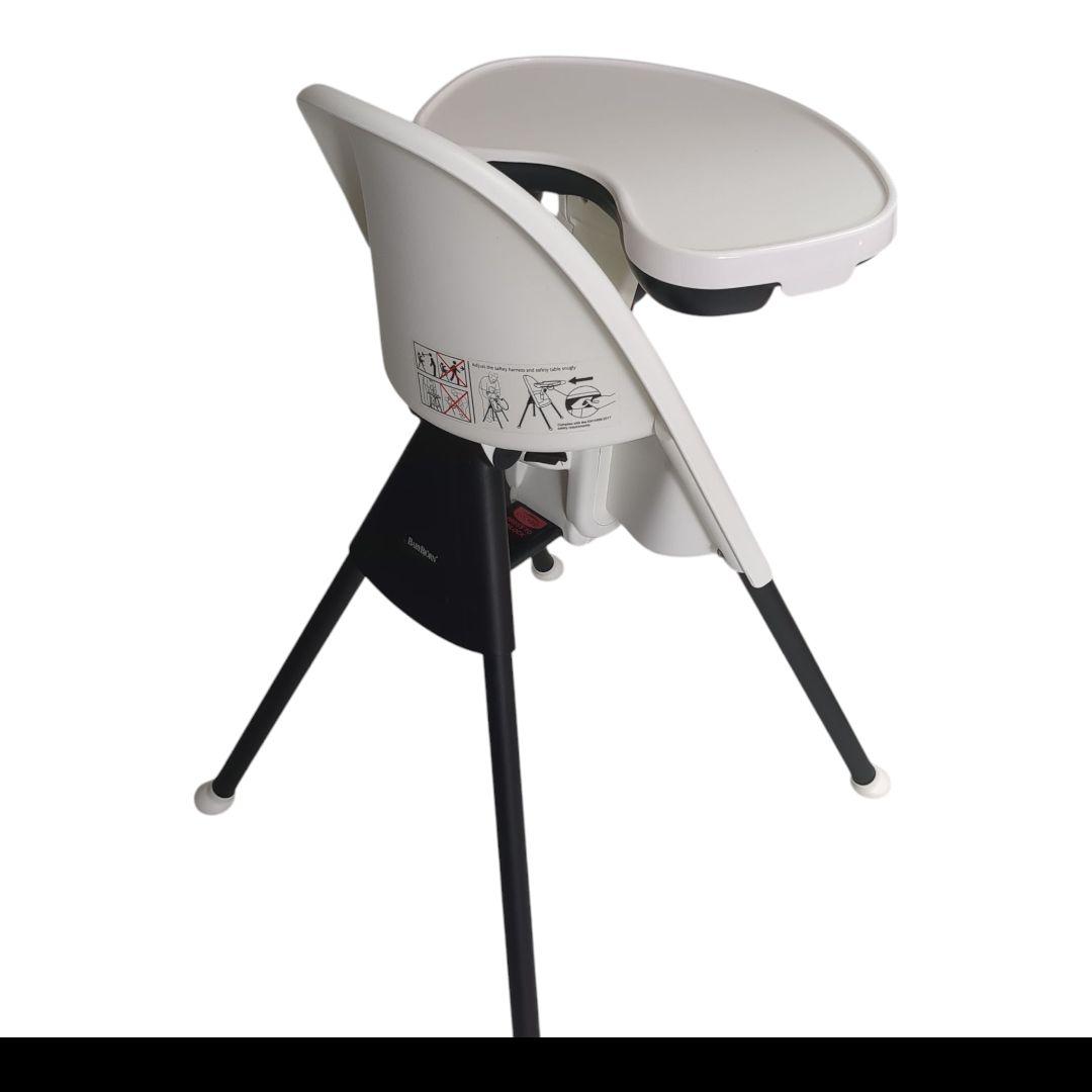 ベビービョルン ハイチェア ベビーチェア ハーネス付き BABYBJÖRN 白