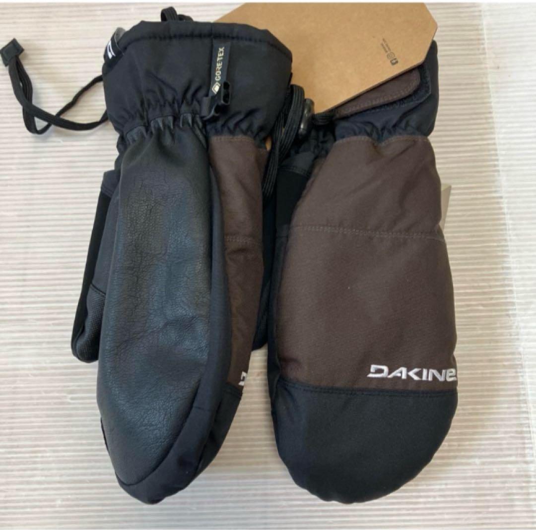 送料無料 新品 DAKINE GORE-TEX メンズ スノーグローブL TAN