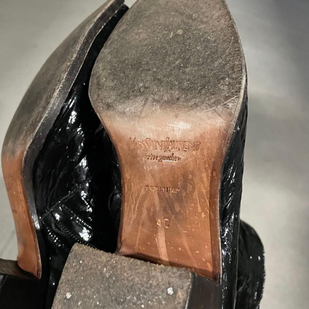 Saint Laurent rive gauche Y2K ジョニーブーツ 貴重