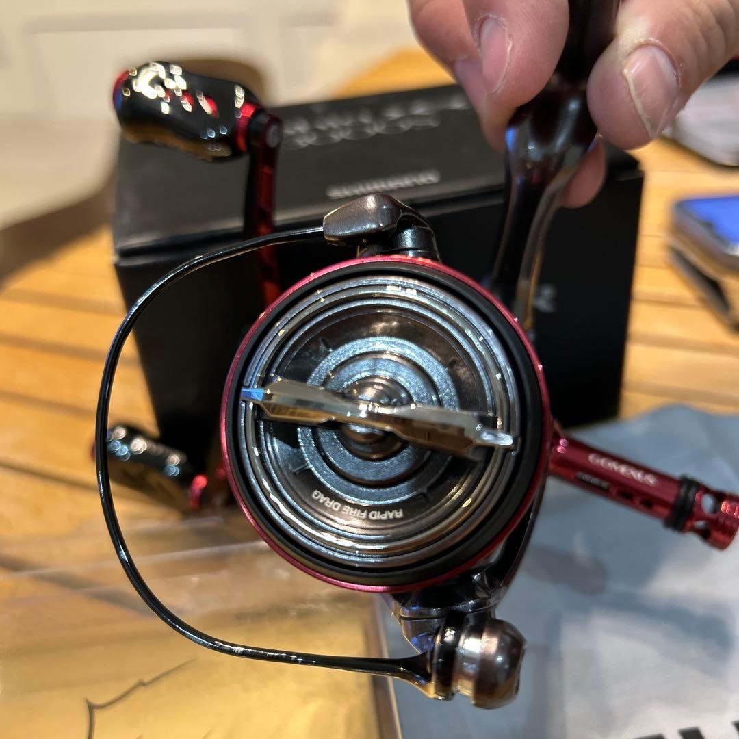 セフィアXR C3000S スピニングリールとゴメクサスパーツ