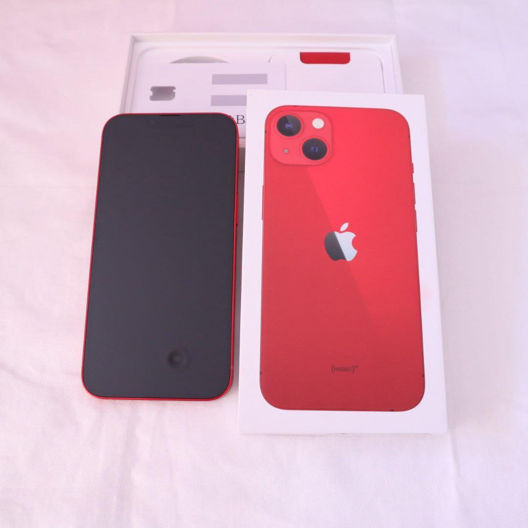 Apple iPhone 13 (バッテリー93% PRODUCT)赤128GB