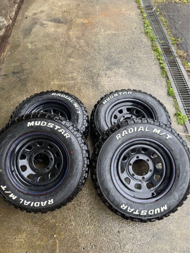お正月限定値下 タイヤ（MUDSTAR）✖️ホイール（デイトナ）✖️フェンダーセット