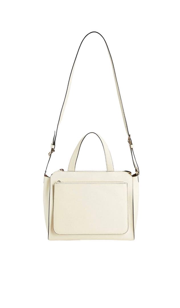 valextra ハンドバッグ　ホワイト　美品