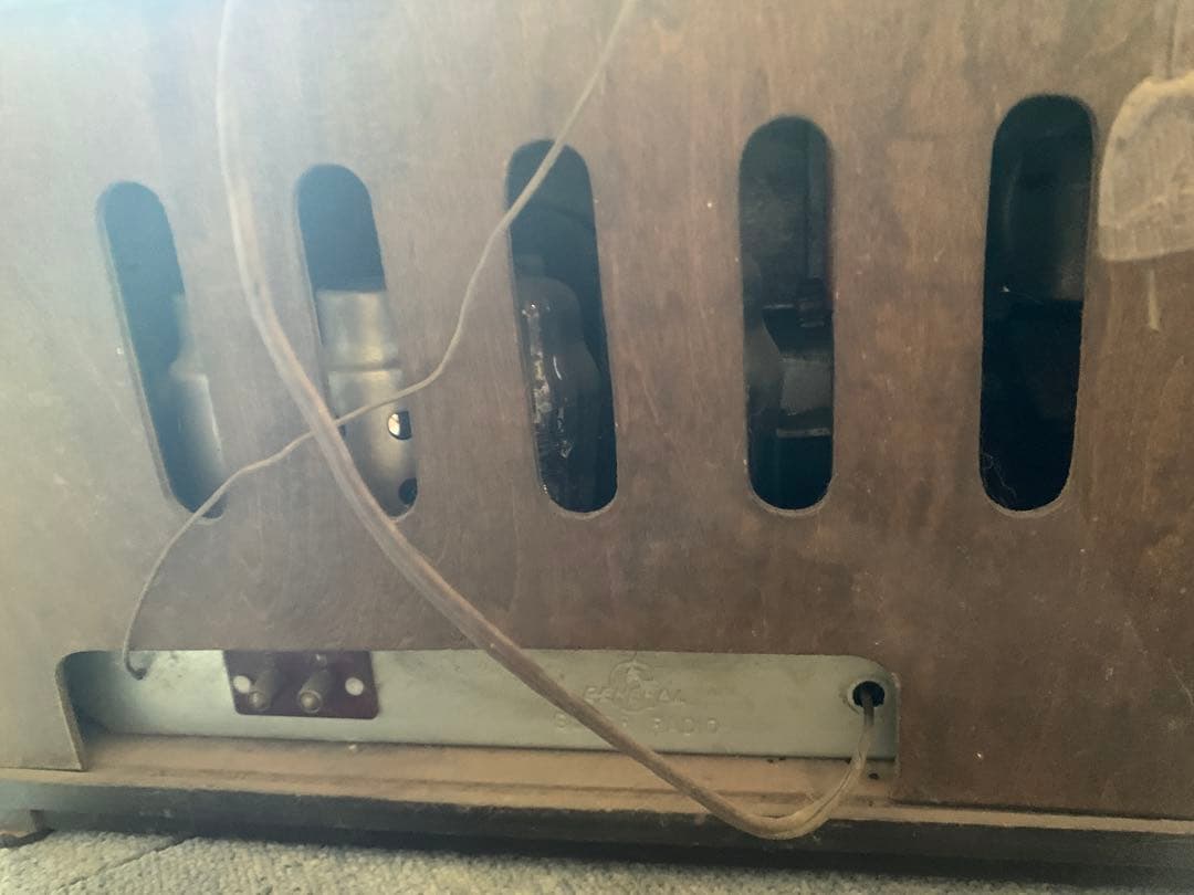 骨董品　真空管ラジオ　ジェネラル(八欧無線)　昭和アンティーク　蔵出し品