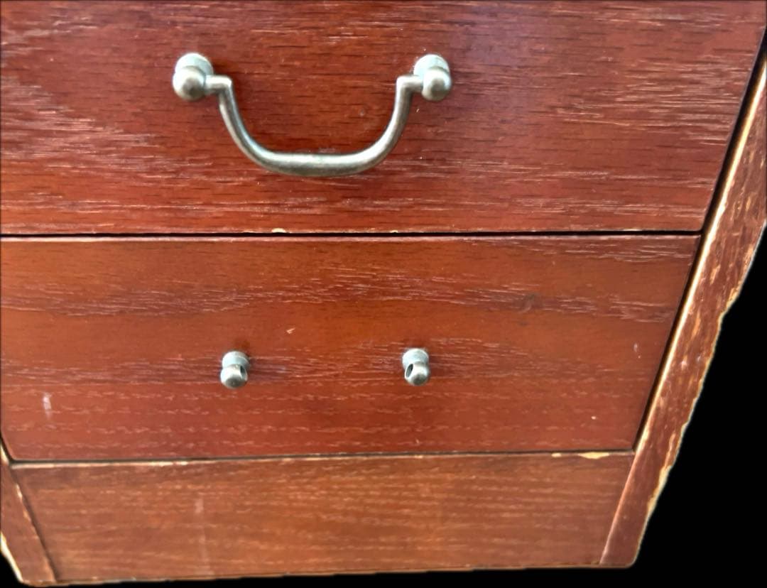 【昭和レトロ ヴィンテージ アンティーク家具】折り畳み文机