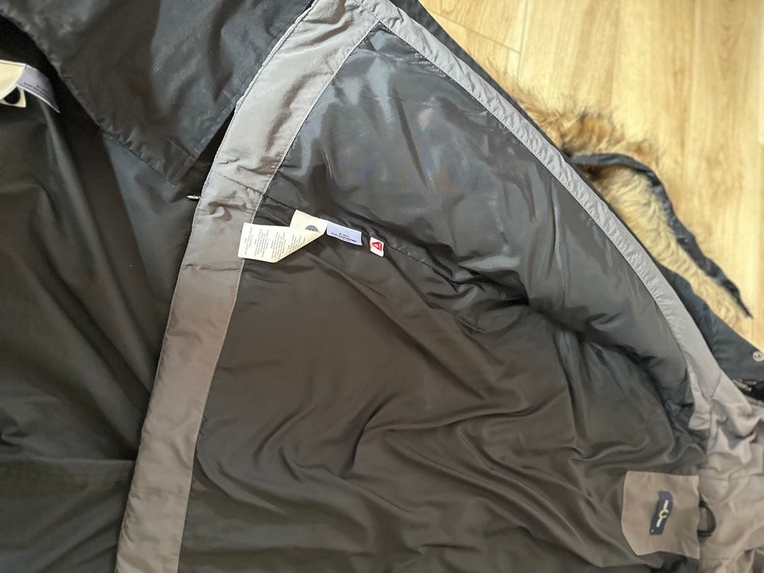 ブラック フード付き モッズコート