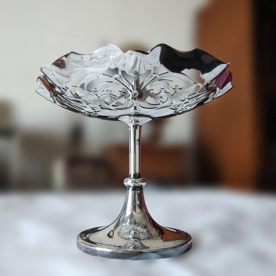 Mappin & Webb　アンティーク　シルバープレート　英国　コンポート