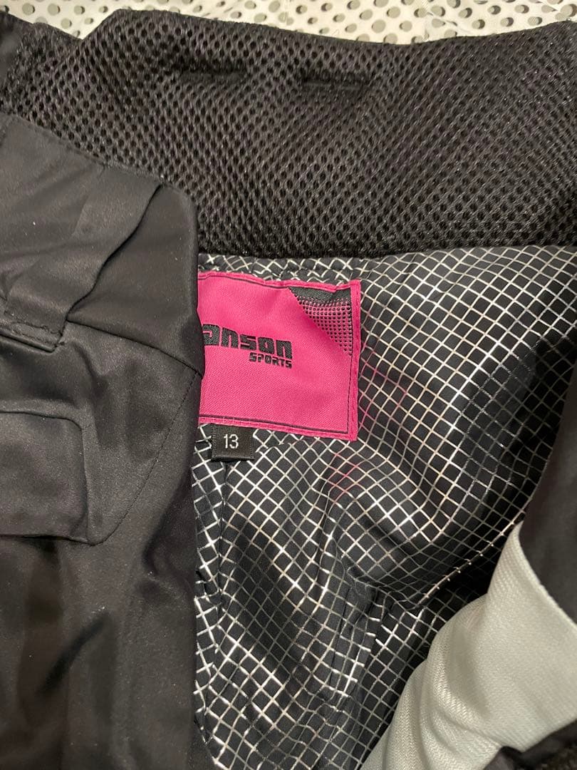 Hanson sports 上下(13号)手袋、kiss markゴーグル付き