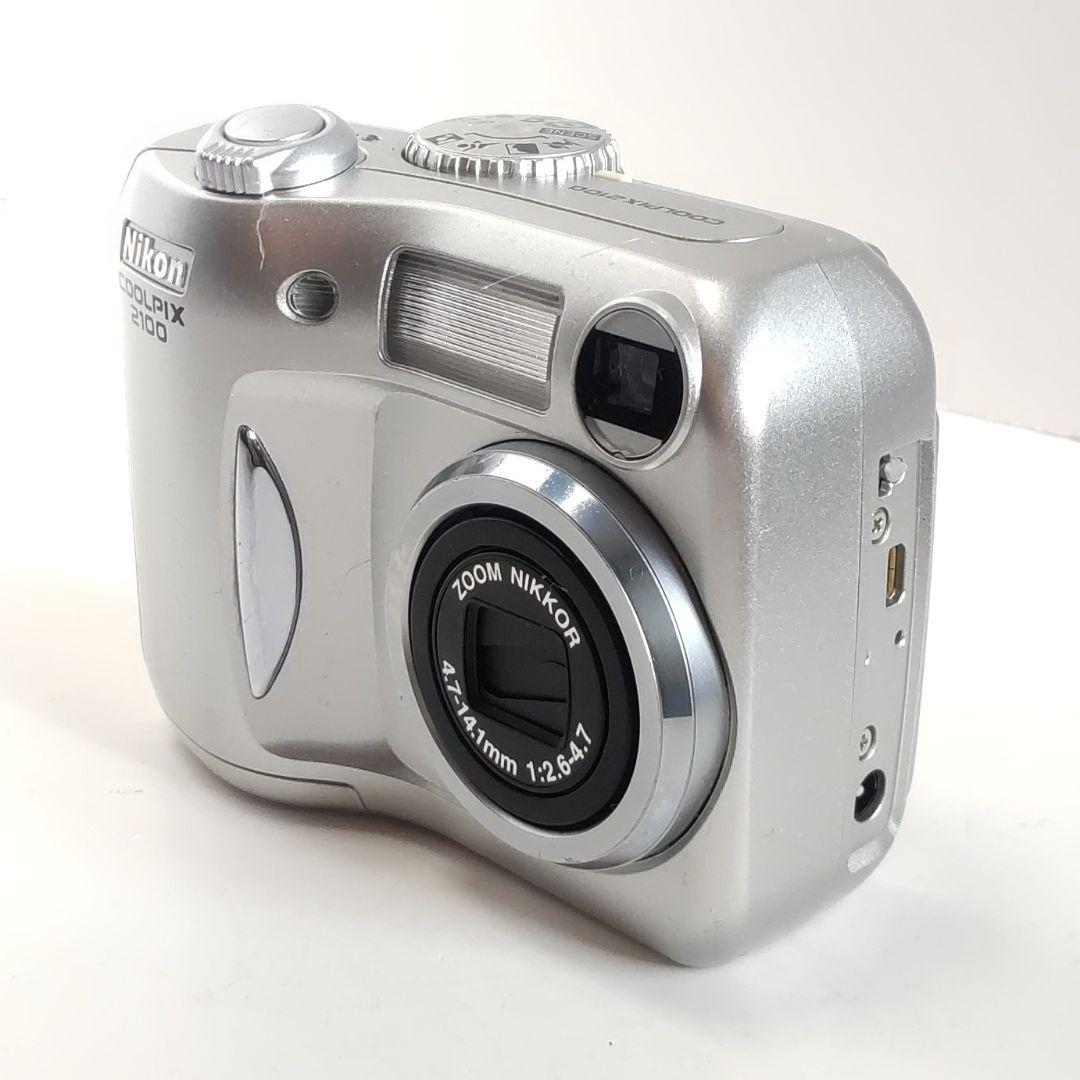 動作確認済み ニコン COOLPIX 2100 オールドコンデジ デジカメ