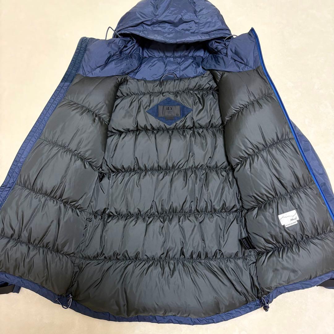 美品 アーバンリサーチ NANGA ダウンジャケット 別注 オーロラ 紺 ID