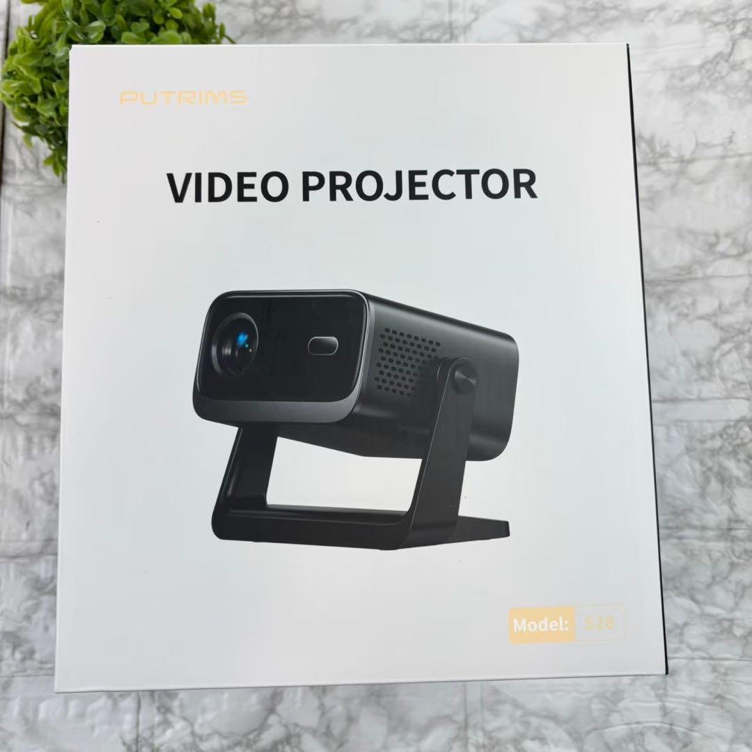 プロジェクター 小型 天井投影 電動フォーカス 自動台形補正