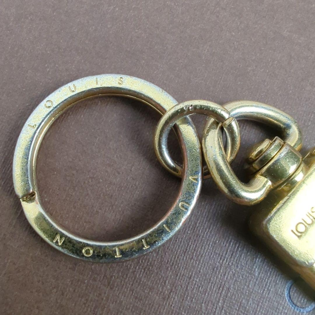 LOUISVUITTON ルイヴィトン キーリング キーホルダー ゴールド