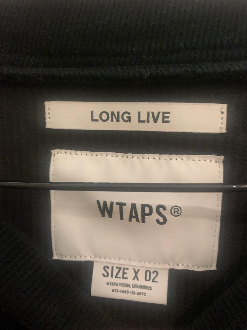 WTAPS コーデュロイ トレーナー ブラック サイズ X 02