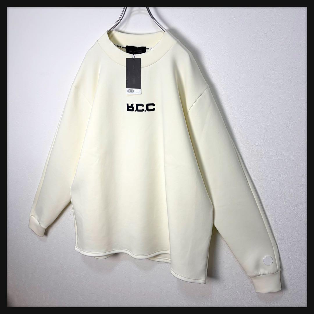 【新品タグ付】FR2 ゴルフ ビッグプリント スウェット クリーム 2XL