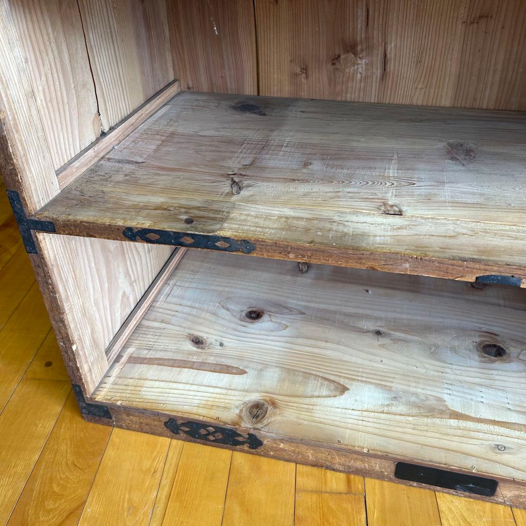 古箪笥(たんす) 棚 店舗什器 A