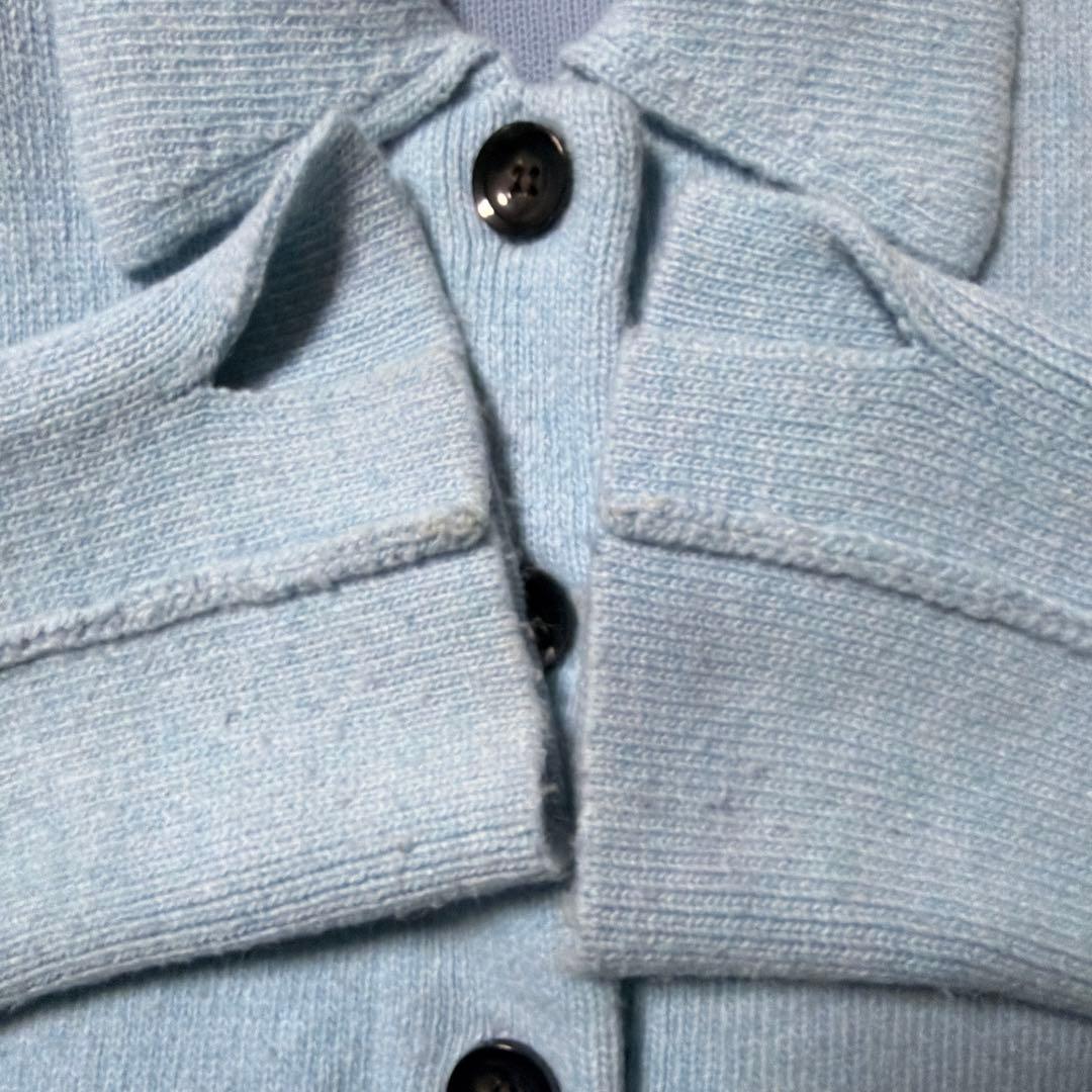 アダムロペ　洗えるアウターライクカーディガン