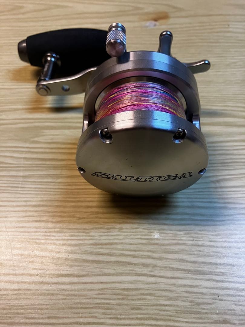 Daiwa ソルティガ　Z20L 左巻き　スタジオオーシャンマークAE85付き