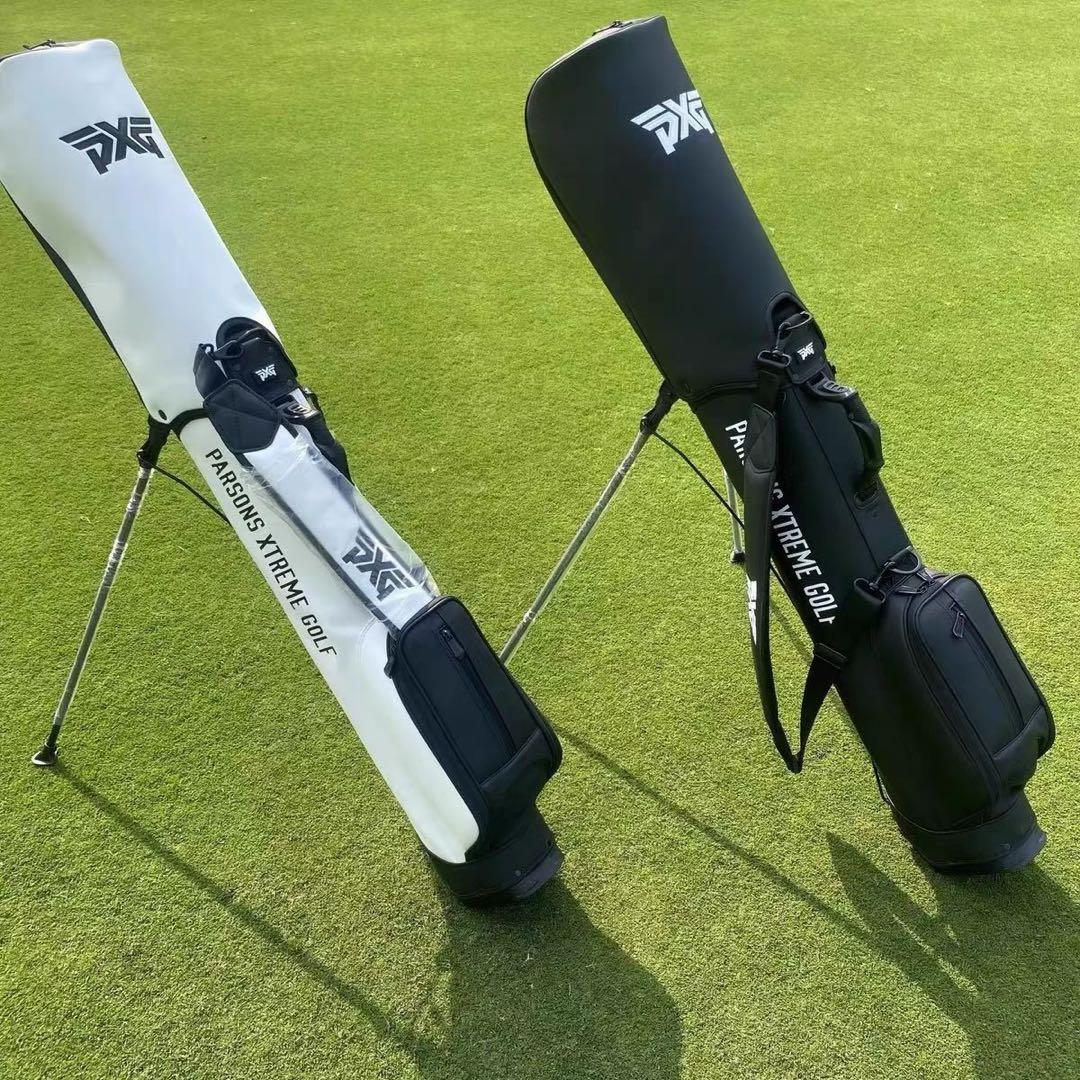 PXG ラウンドバッグ セルフスタンドバッグ ハーフキャディバッグ ホワイト