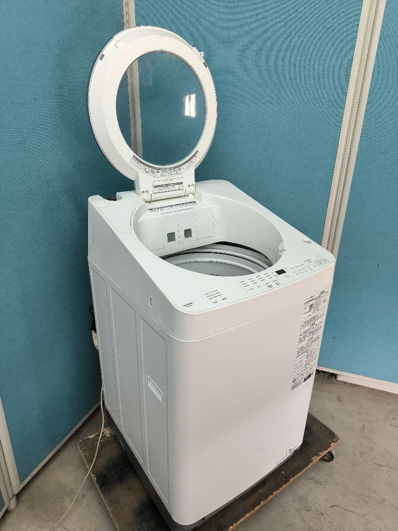 2023年製　アイリス全自動洗濯機8Kg 洗剤自動投入 ITW-80A-01W