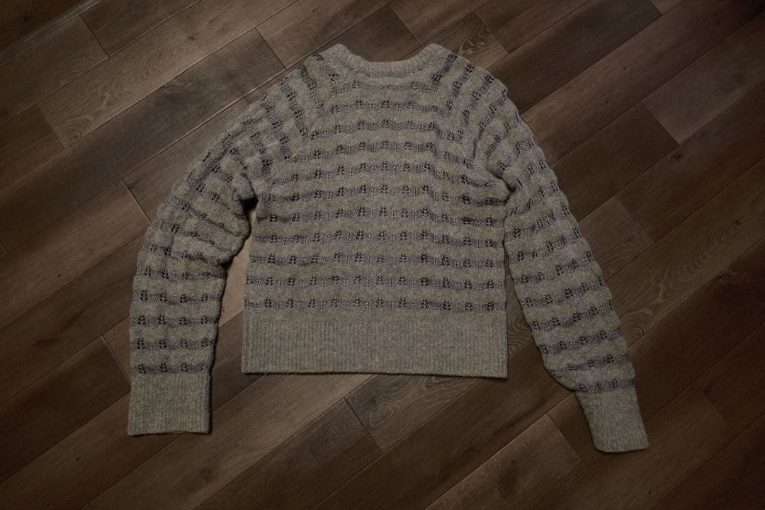 トップス masu 22aw REVERSE BEETHOVEN SWEATER 46