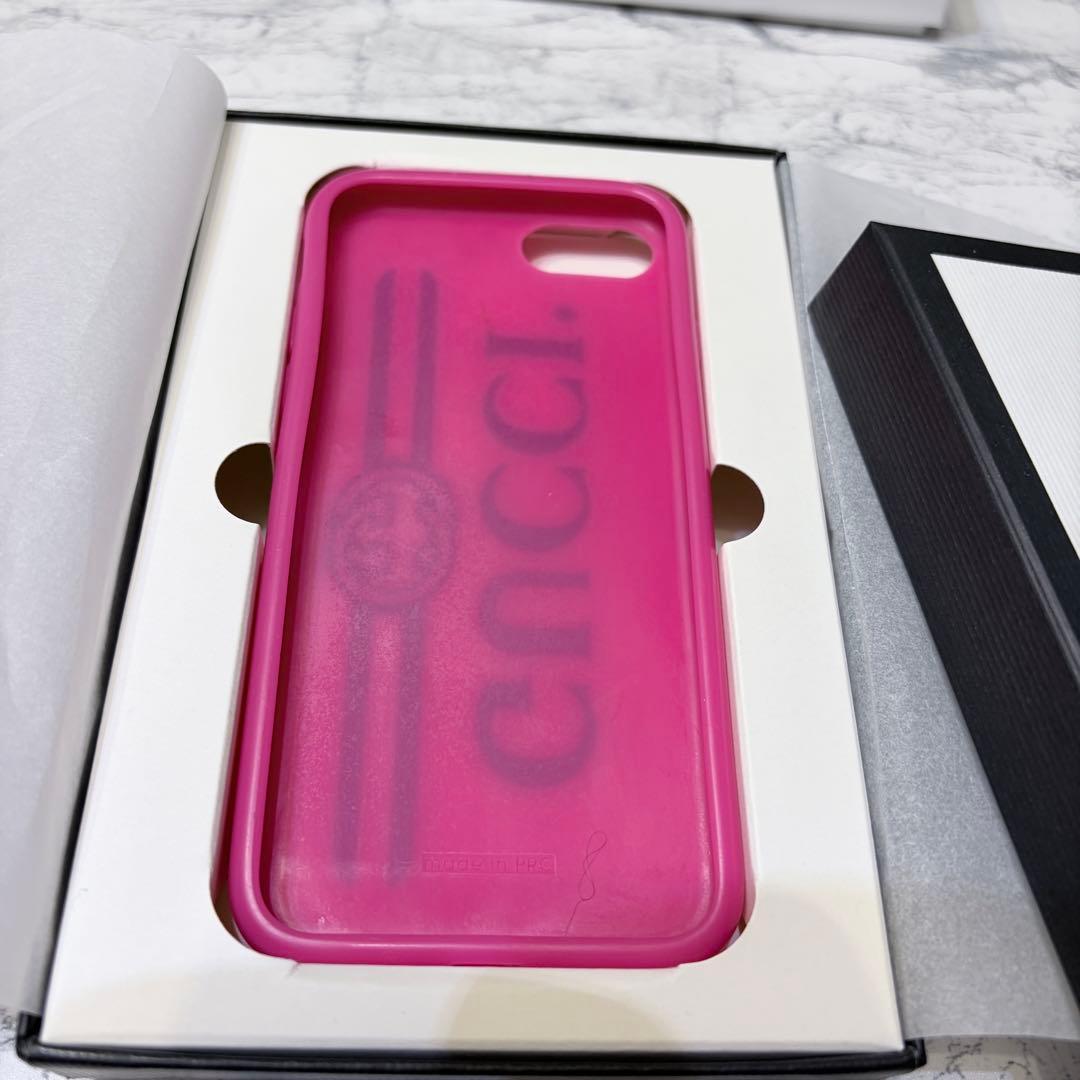 【74%OFF】傷なし超美品 iPhoneSE2 第2世代 GUCCIケース付