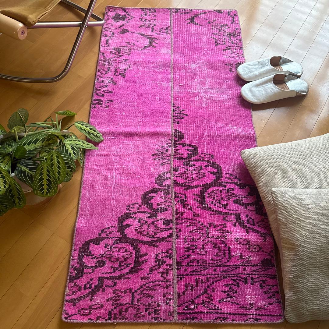 meno 様おまとめ2枚セット　トルコヴィンテージラグ