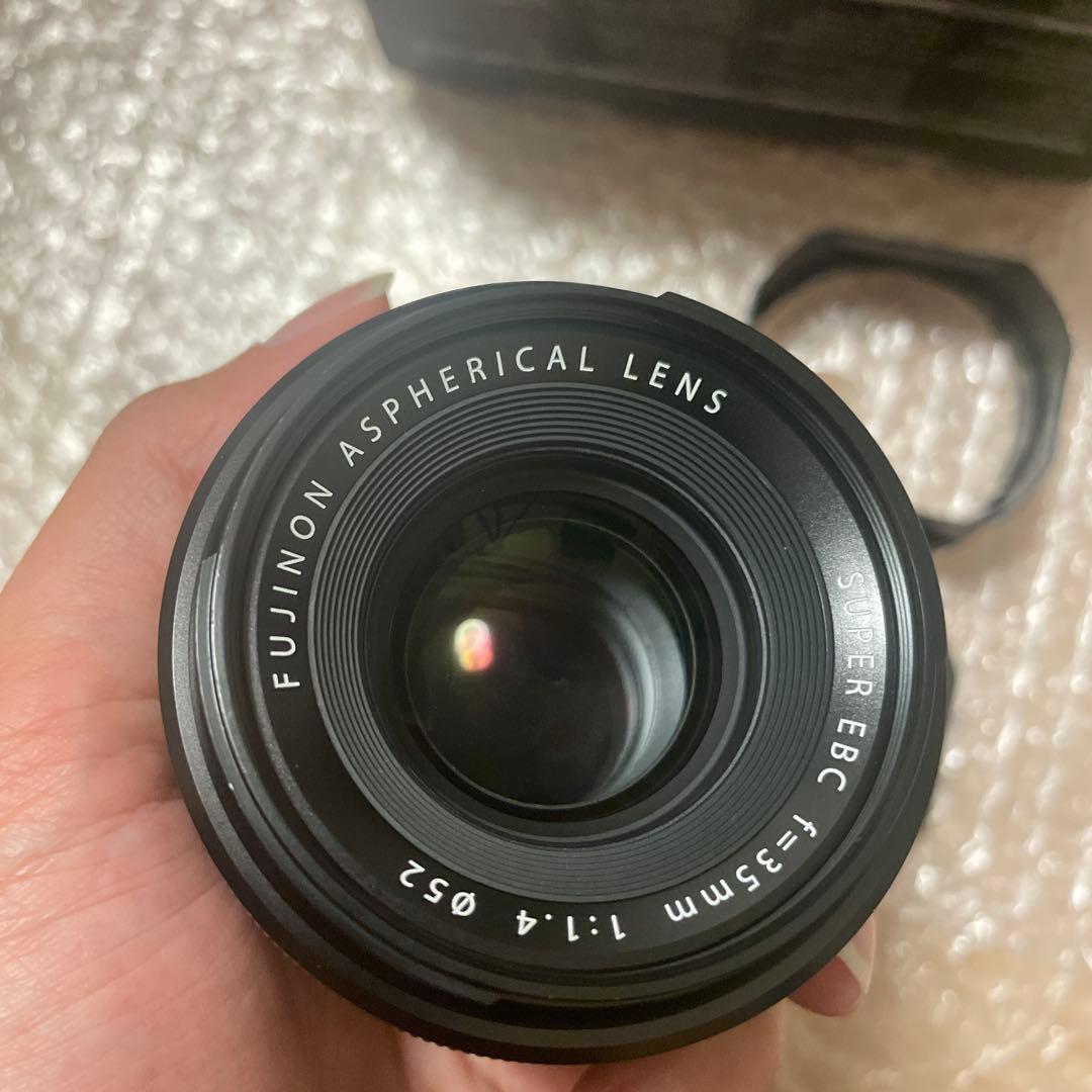 美品FUJIFILM XF 35mm F1.4 R 単焦点レンズ Xマウント