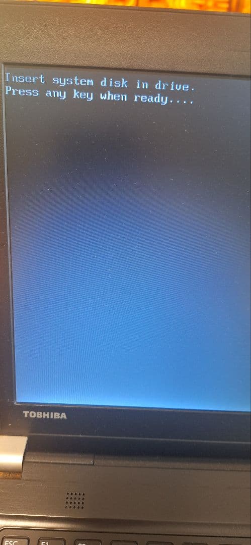 東芝ノートパソコン【ジャンク】