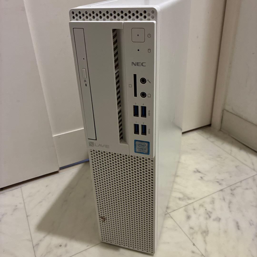 NEC LAVIE 第7世代 i7 搭載　デスクトップPC ストレージ無し