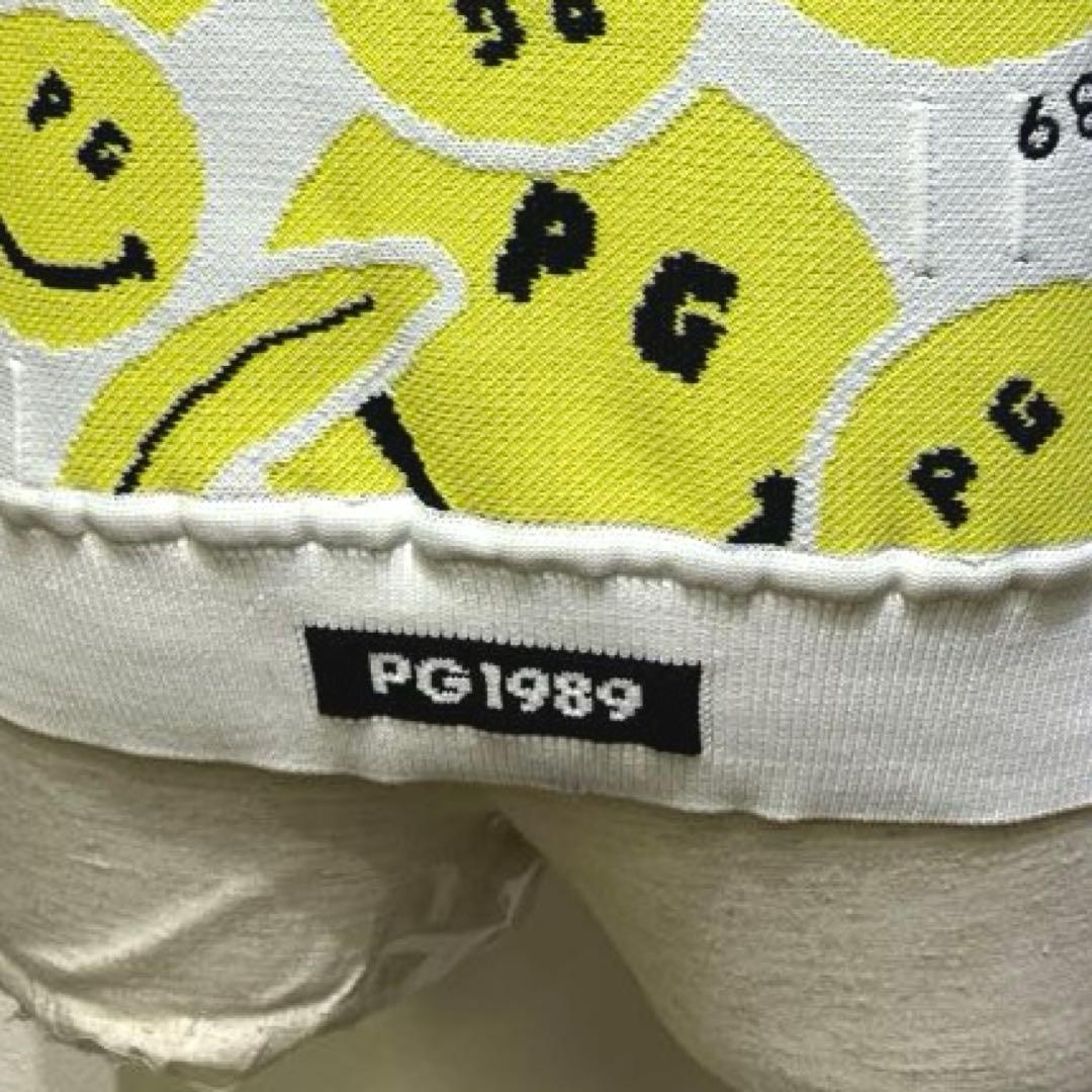 PEARLY GATES スマイリーフェイス　ニットベスト　Ｖネック　サイズ1