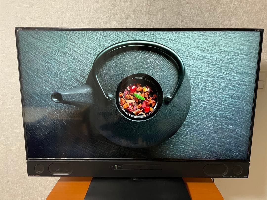 美品　三菱50型4Kブルーレイ&HDD2番組同時録画ユーチューブ可2019年製