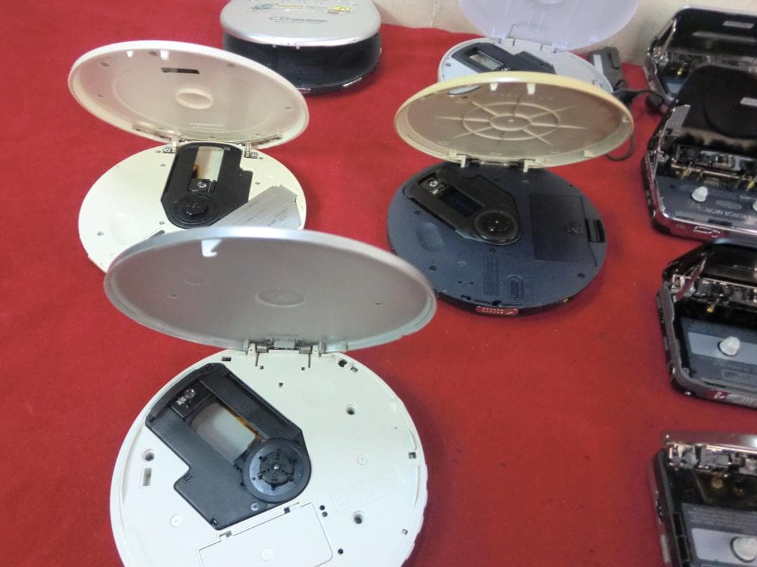 411：ソニー　パナソニック等　ポータブルプレーヤー　計13点　ジャンク