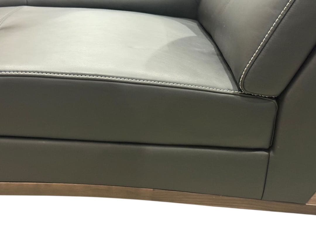 ♢【ほぼ未使用】①カリモク ZU46 右肘シェーズロングソファ 2025年購入