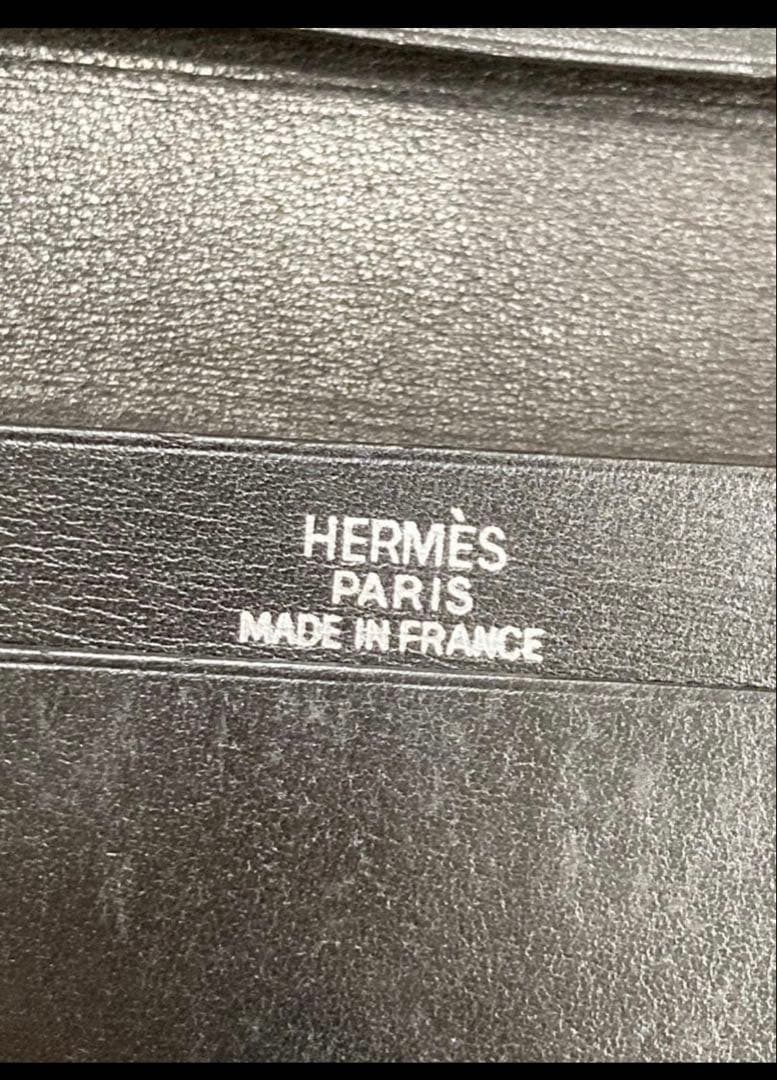 エルメス　ベアン　カードケース　名刺入れ　ブラック　HERMES　ブランド