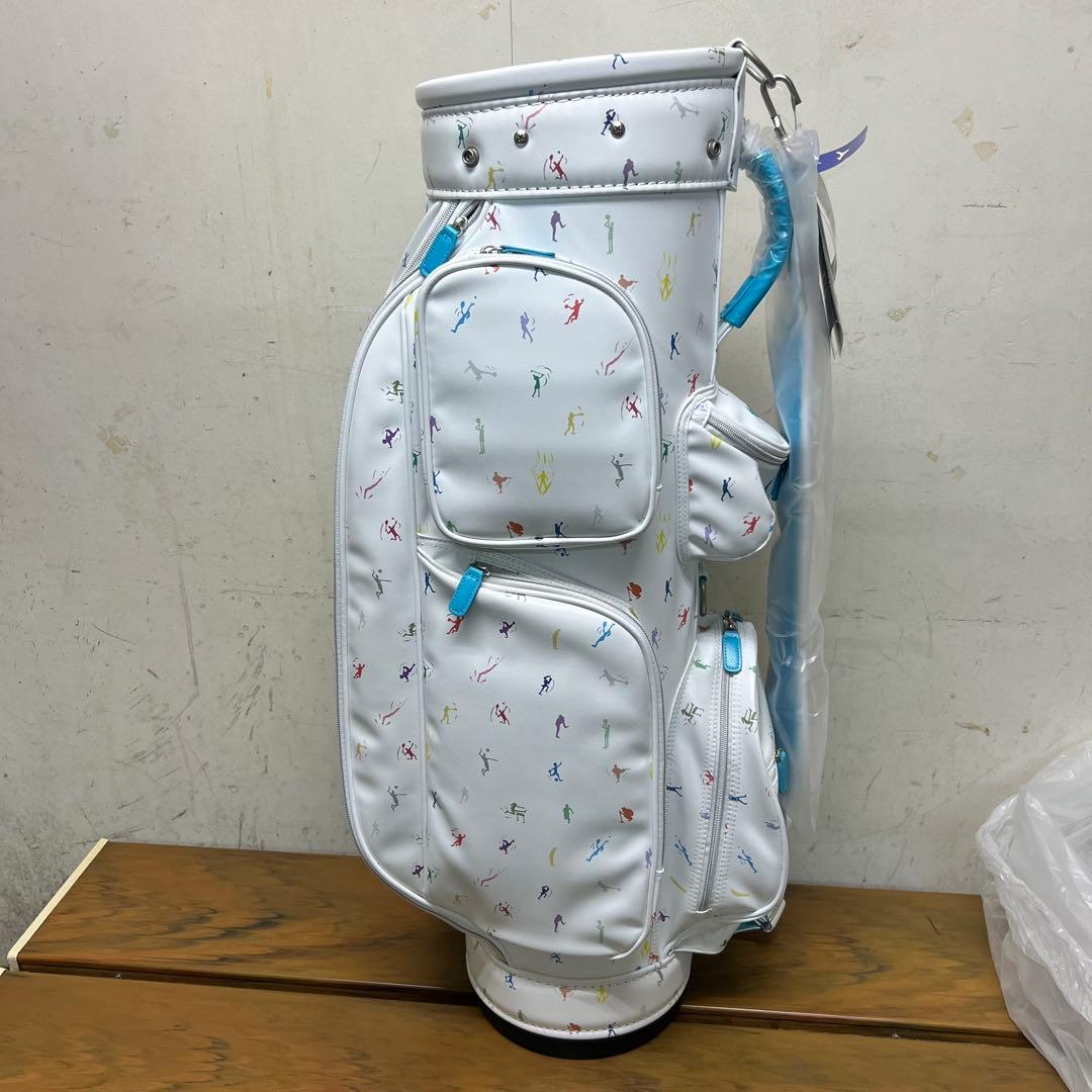 【新品未使用！】　ミズノキャディバック　カラフル