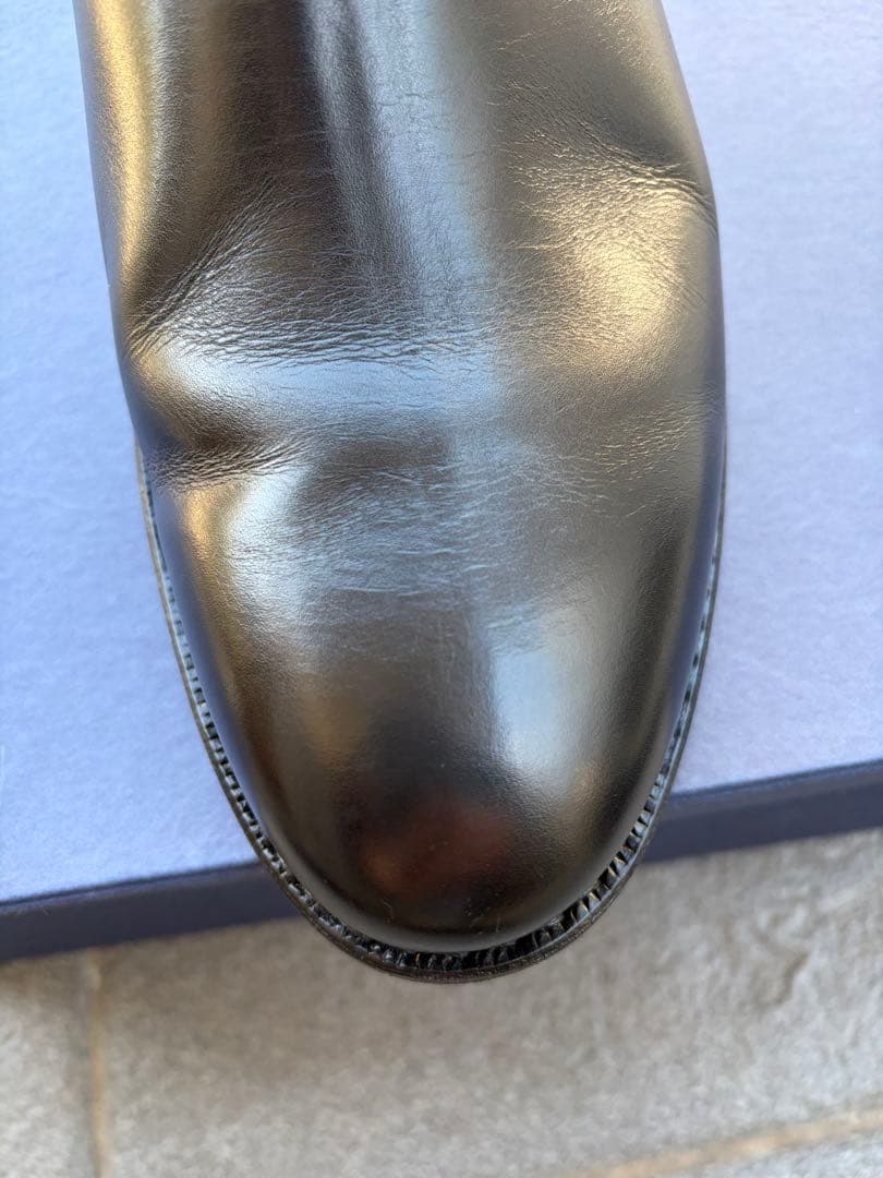 ジャランスリワヤ　ブラック サイドゴアブーツ レザー