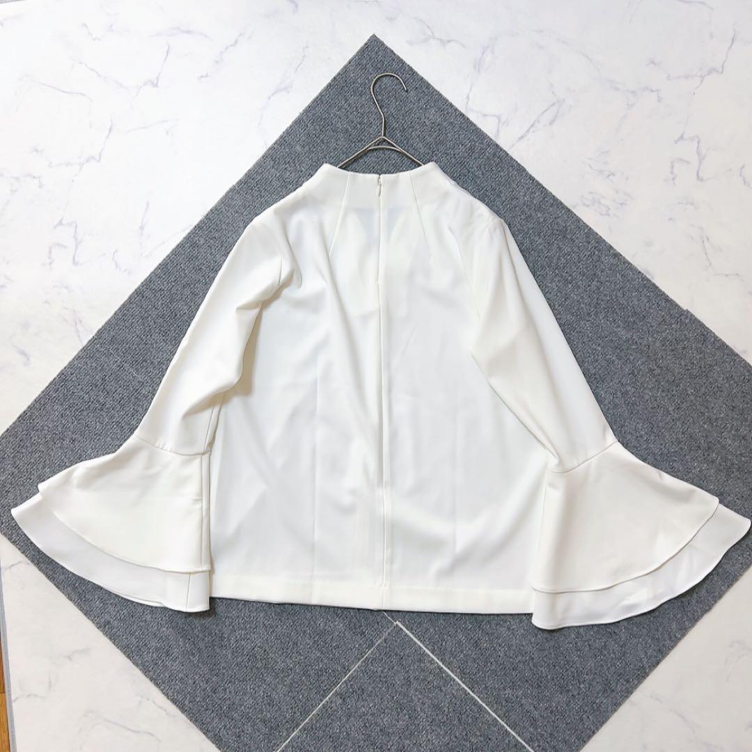 極美品✨️anuans アニュアンス / ラッフルスリーブブラウス