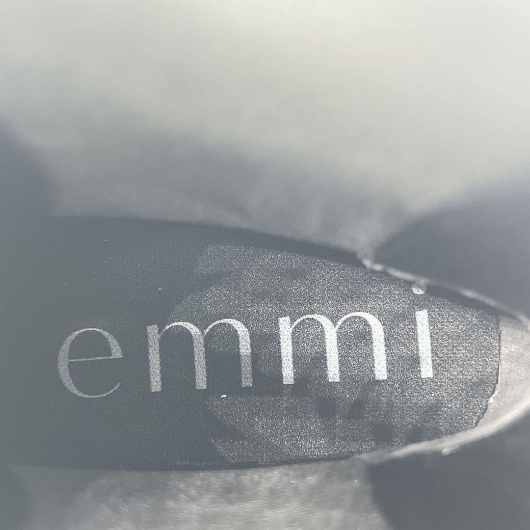 新品✨定価19800円✨emmi サイドゴアブーツ 厚底 ブラック