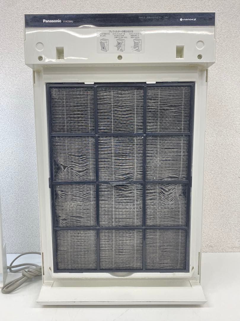 Panasonic パナソニック F-VC70XU 加湿空気清浄機 2021年製