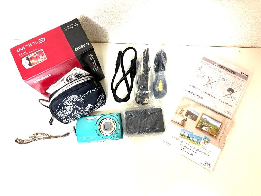 CASIO EXILIM EX-Z2300 デジカメ ブルー 良品 動作確認済
