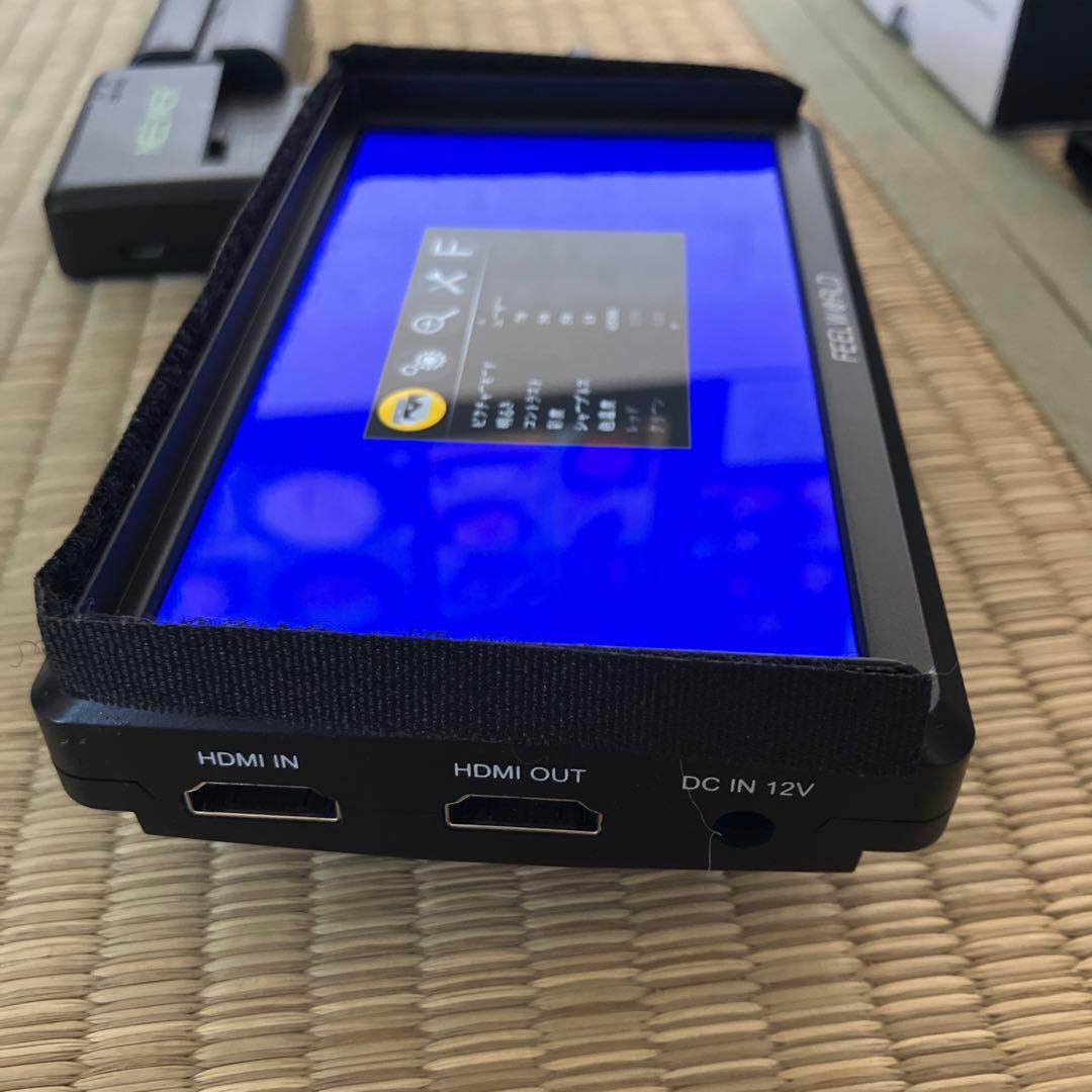 FEELWORLD FW568 バッテリー 付き