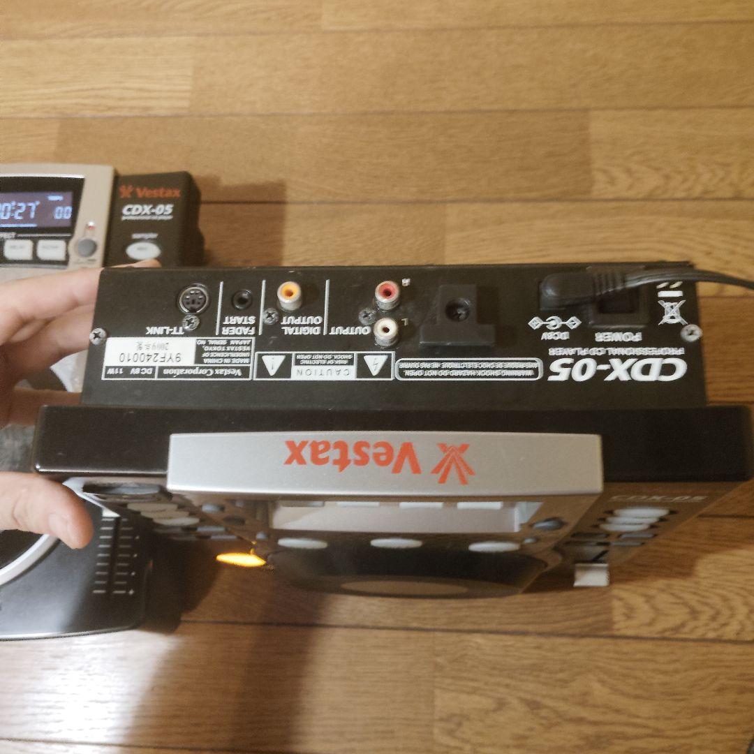 2009年 vestax CDJ CDX-05 2つでセット 基本動作確認済み品