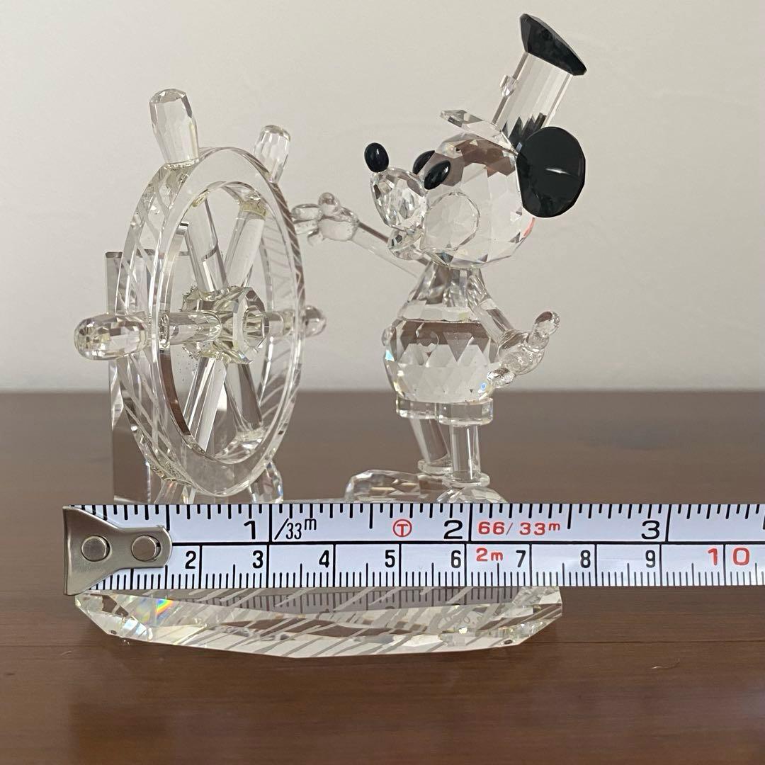 ディズニーショーケース クリスタルワールド ミッキーマウス 置物