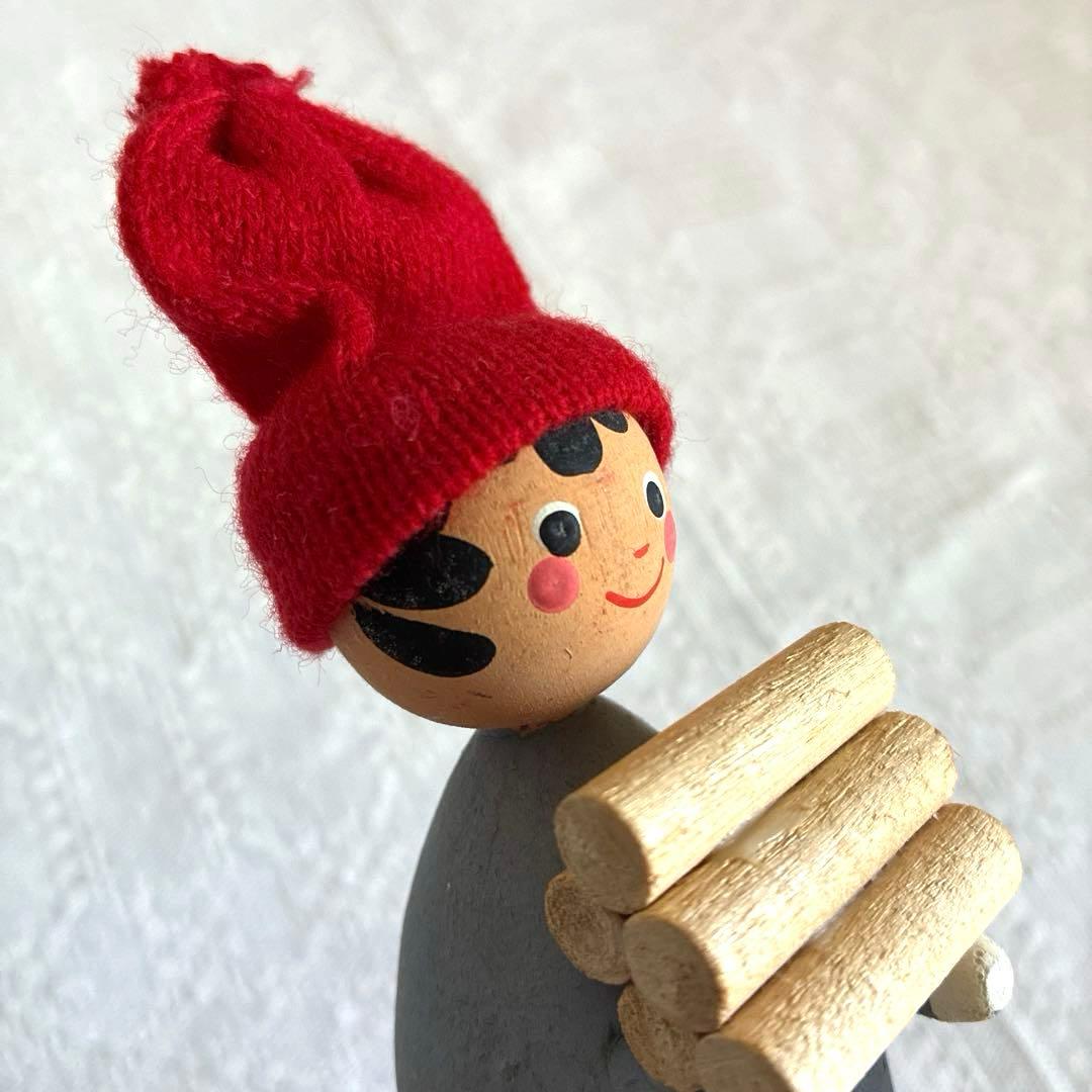 RN163 スウェーデンヴィンテージ ☆ トムテニッセのキャンドルスタンド