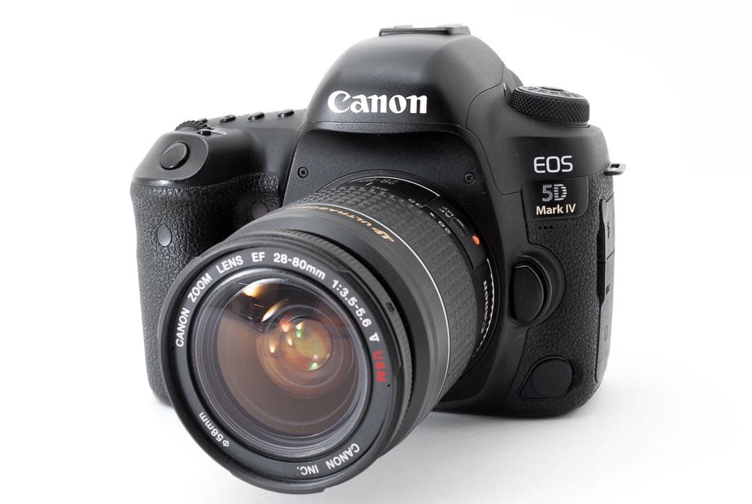 保証付き☆キャノン☆canon eos 5d mark iv標準レンズセット