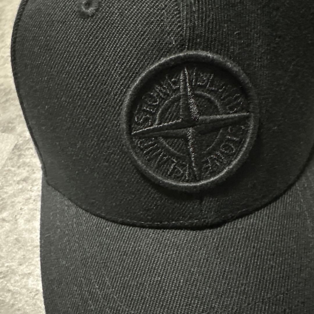 美品　STONE  ブラックキャップ