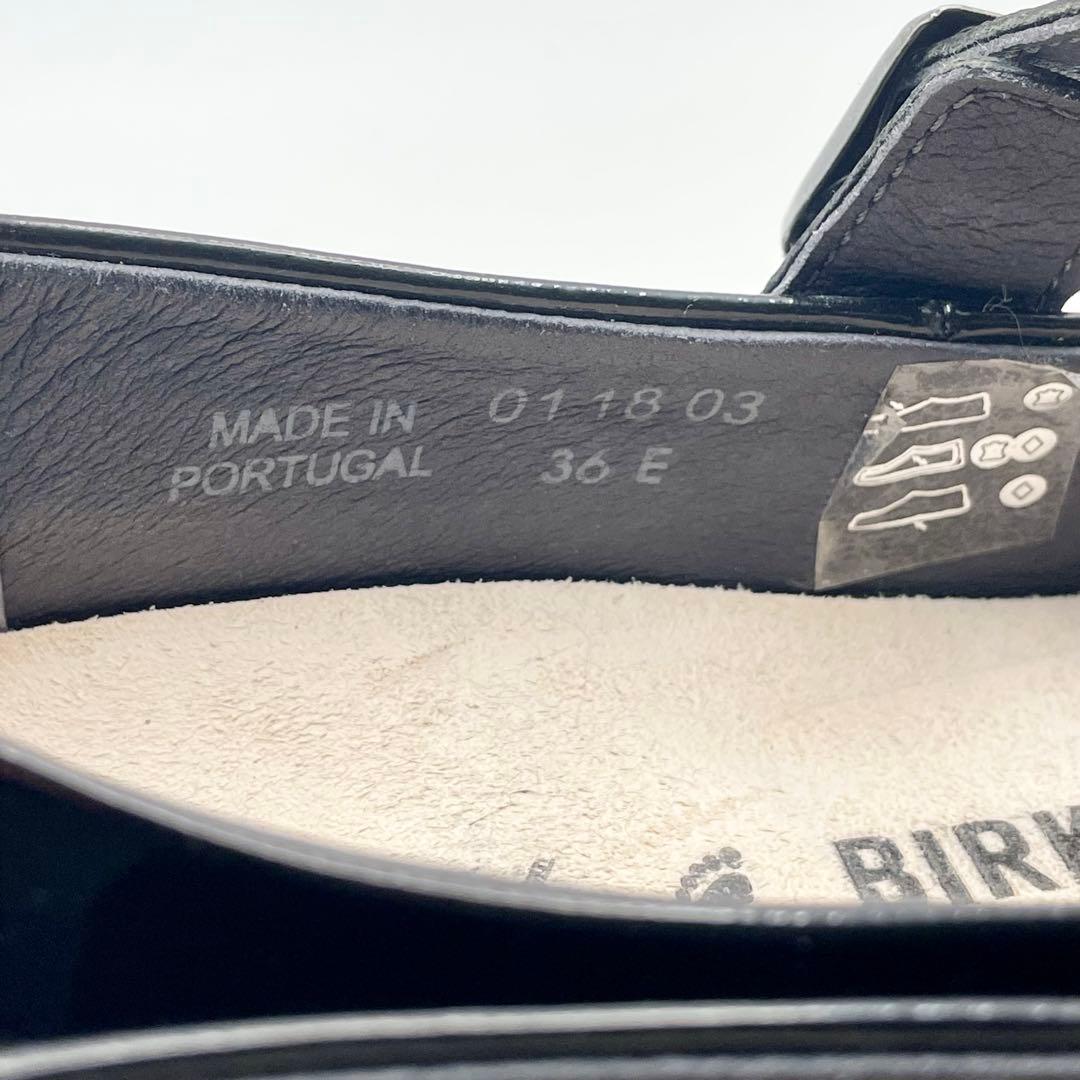 ビルケンシュトック　LISMORE　フラットシューズ　ブラック　【美品】