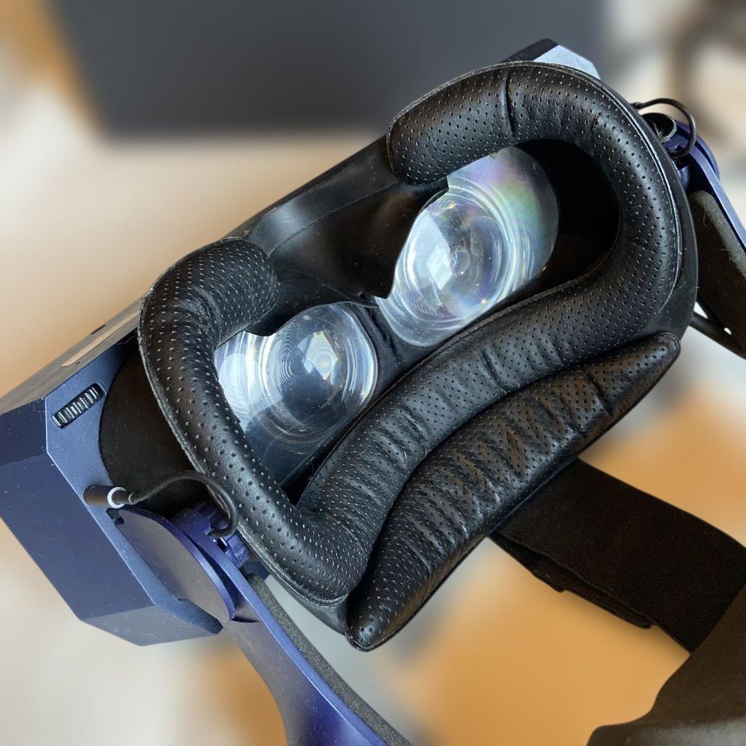 π Pimax 5k super VRヘッドセット 青　ユーズド