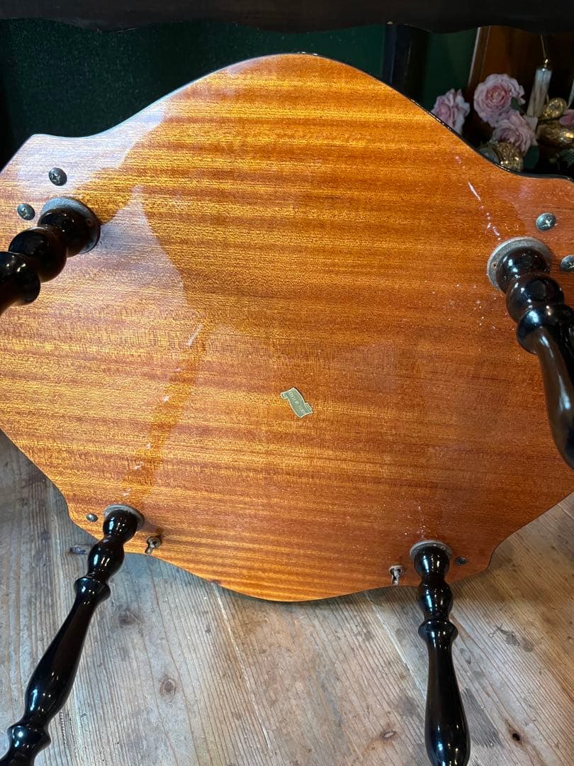 イタリア製 象嵌 ティーワゴン キッチンワゴン アンティーク インテリア